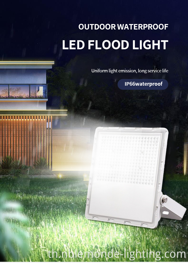 High-intensity Outdoor LED Floodlights